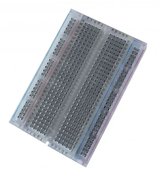 OSEPP LS-00051 Translucent Breadboard 400 Tie Points