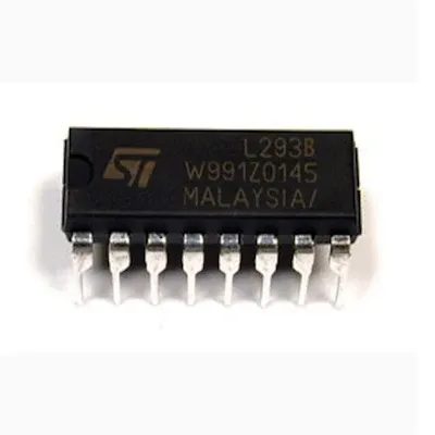 L293B Push-Pull Four Channel Motor Driver IC (1A, 7-36V)