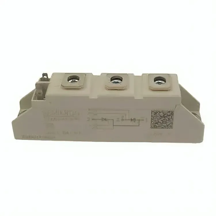 وحدة ثايرستور مزدوجة SEMIKRON SKKT 106/16E، 1.6kV و106A