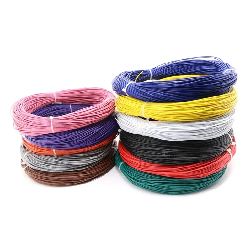 AE027 Flexible PVC Hookup Wire 1mm 1 Meter Multiple Colors