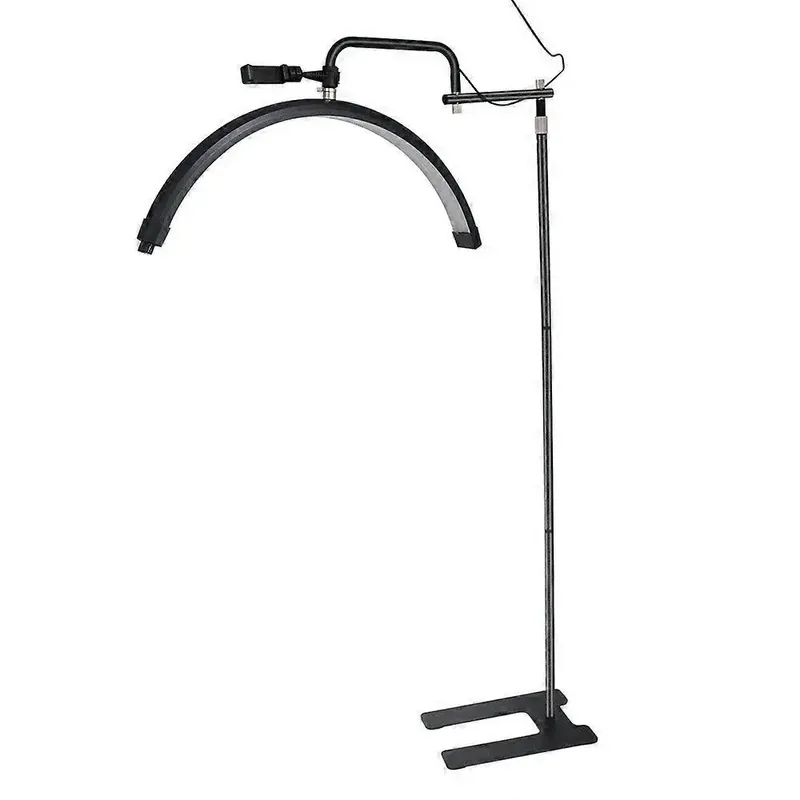 HD-M28X 28-Inch Half Moon LED Floor Lamp with Adjustable Brightness