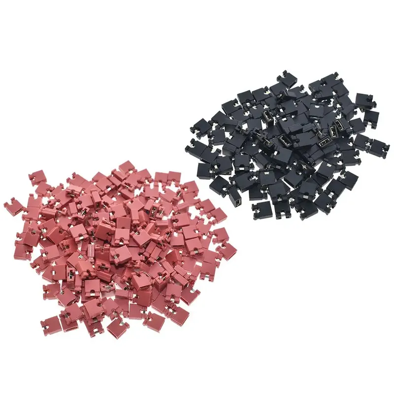Jumper Shunt 2-Pin 2.54mm Header Jumper (Pack of 5)