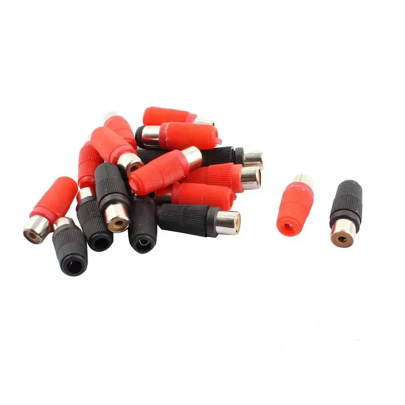 RCA Female Solder Connector (Red or Black)
