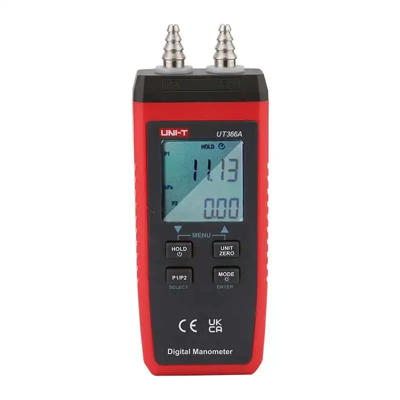 UNI-T UT366A Digital Manometer for Gauge and Differential Pressure