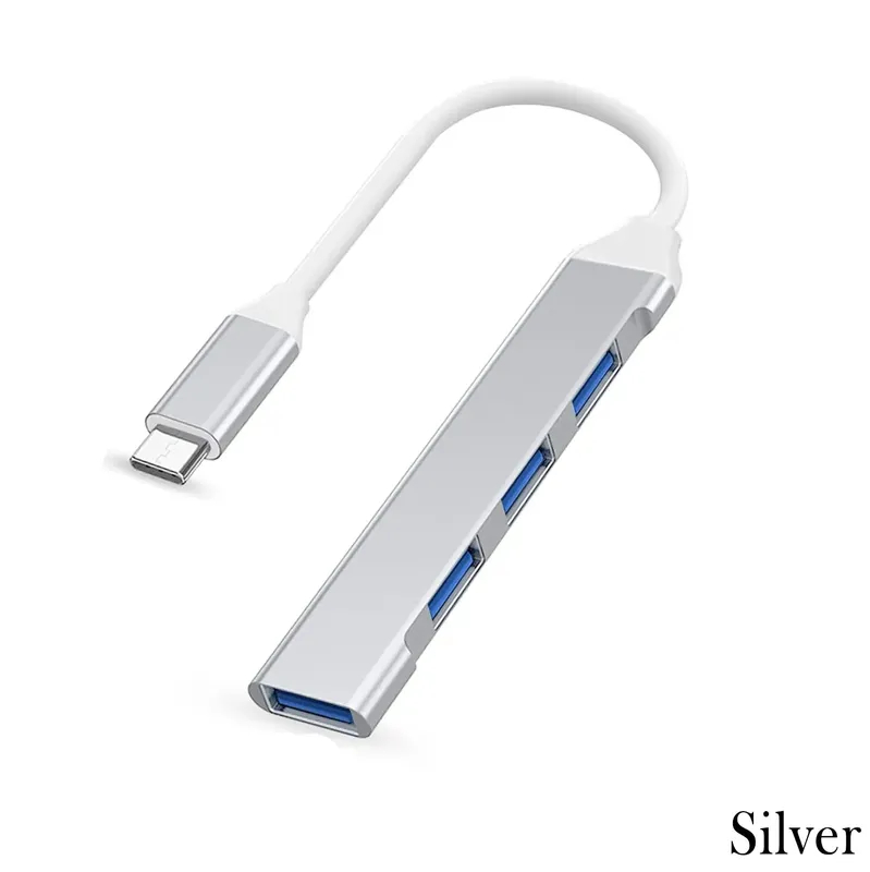 موزع USB Type-C إلى 4 منافذ USB