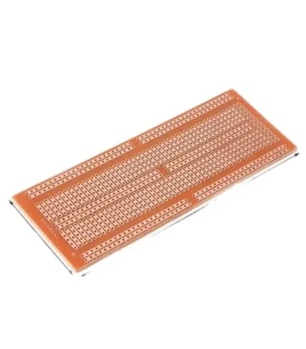 لوحة تجارب PCB أحادية الوجه على شكل Breadboard مقاس 17 × 6 سم