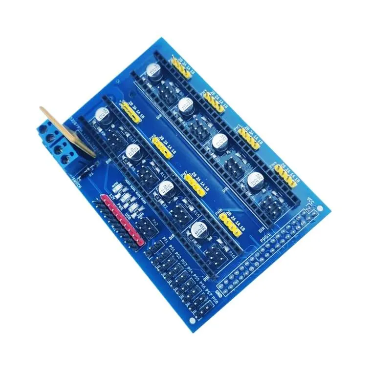 8-Axis Stepper Driver RAMPS Shield for Arduino Mega