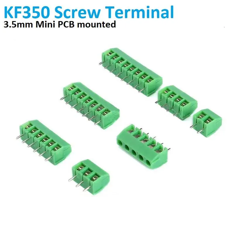 KF350-2P 2-Pin Screw Terminal Block 3.5 mm Pitch