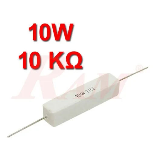 Ceramic Power Resistor 10W 10KΩ