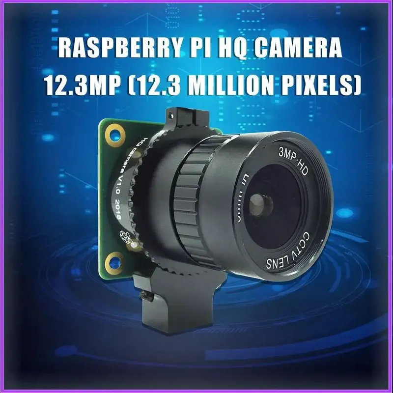 Raspberry Pi High Quality Camera 12.3MP with 6mm CS Lens
