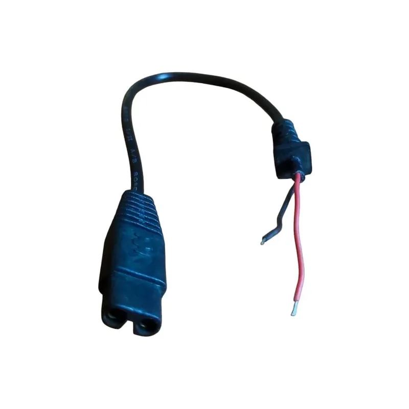 Radio AC Plug to Lead Wire Power Cable 15cm