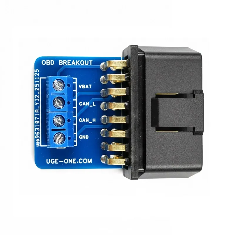 OBD-II CAN Bus Screw Terminal Breakout Module