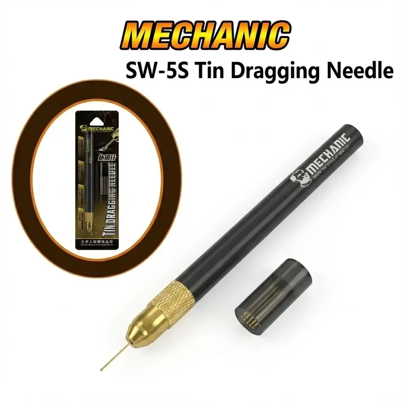 إبرة سحب القصدير MECHANIC SW-5S مع 5 سنون قابلة للاستبدال