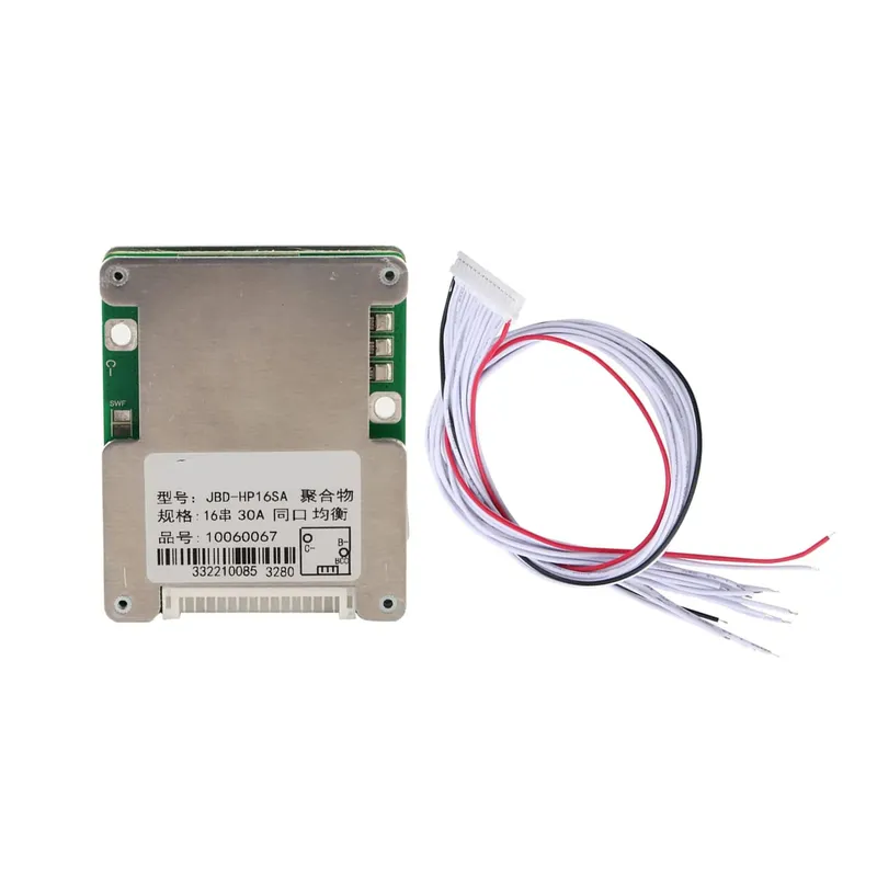 JBD-HP16SA 16S 30A 60V Lithium BMS Protection Board with Balancing
