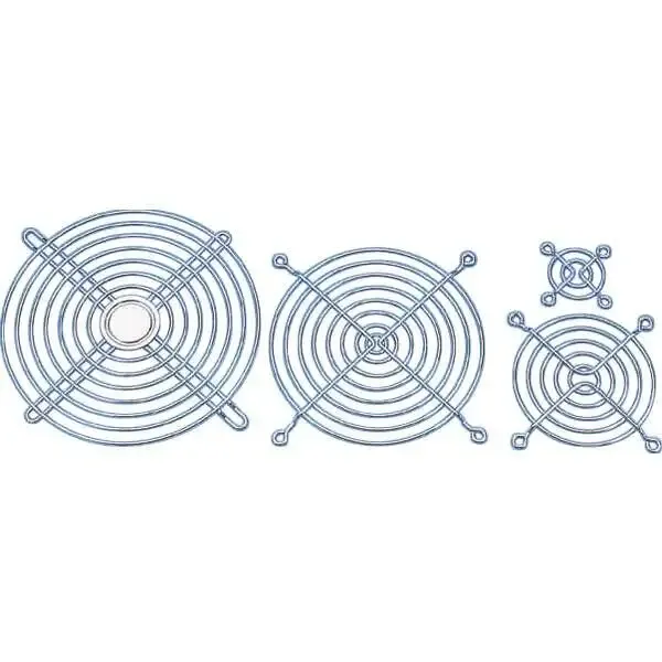 Chrome Fan Guard for Case Fan (40, 60, 80, 90, 120, 170mm)