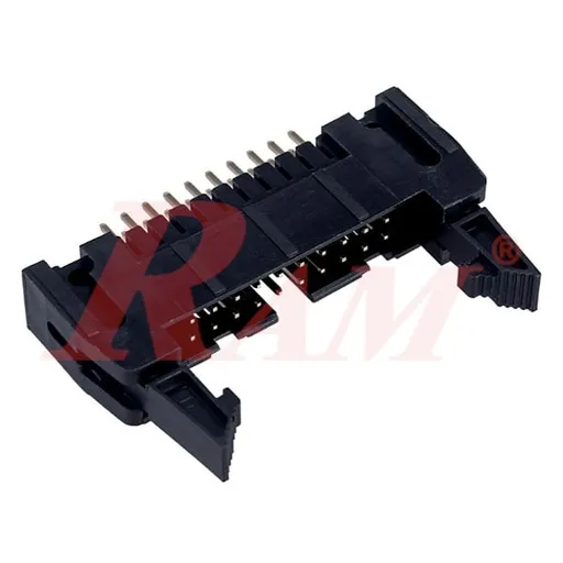 IDC20 Polarized Male Header with Latch, Straight (FRC-20)