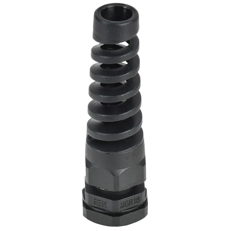 MGR18 Cable Gland with Flexible Spiral Outlet, IP68, 83mm