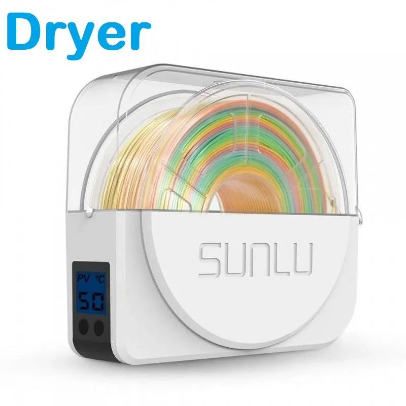 3D Printer Filament Dryer Box 24V with Timer and LCD