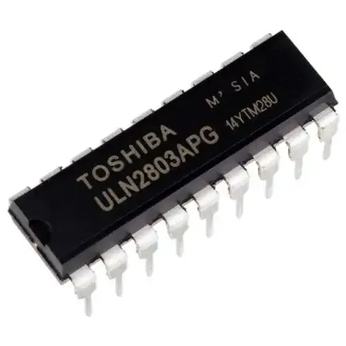 شريحة تشغيل دارلينجتون ULN2803APG ذات 8 قنوات من توشيبا