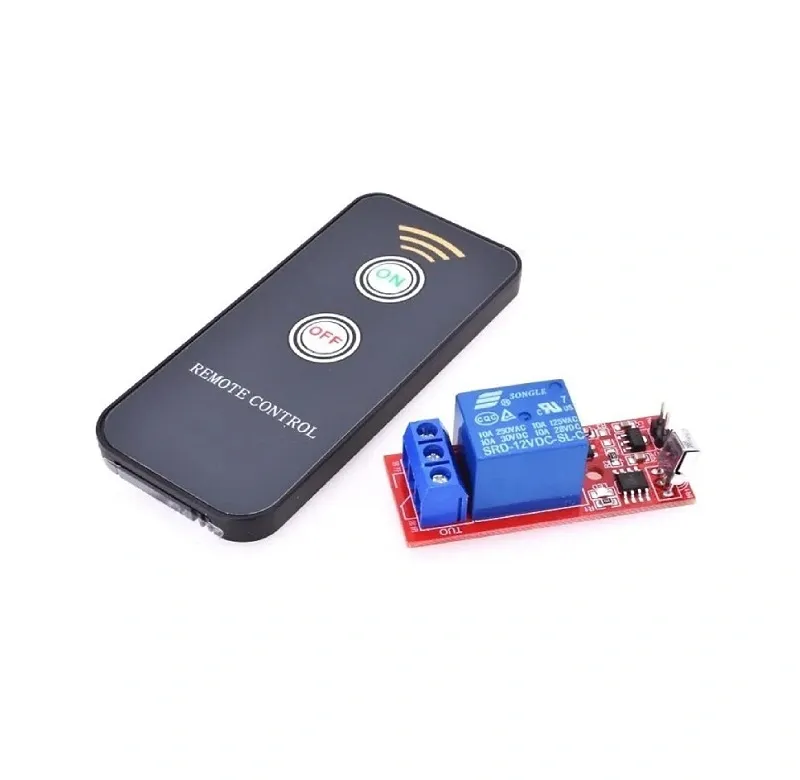 DC 12V 1-Channel IR Remote Relay Module