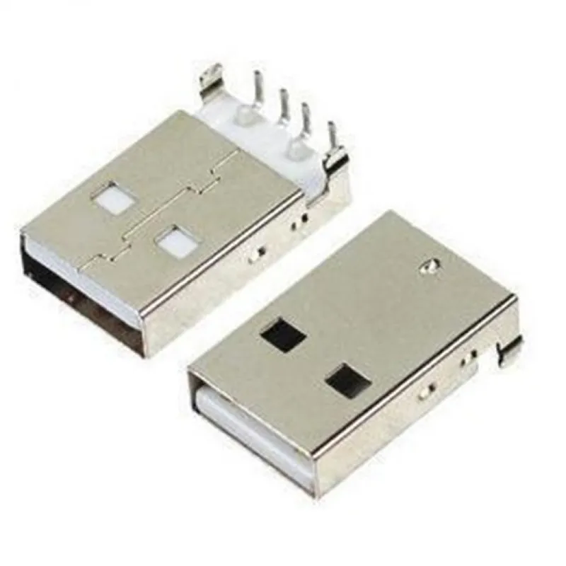 موصل USB من نوع Type-A ذكر DIP بأربعة أطراف (USBmale3)