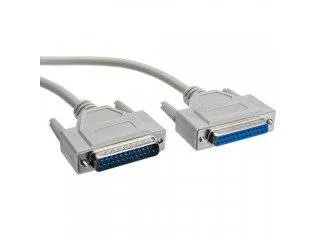 DB25 Parallel LPT Cable, Male to Female, 1.5 m, Shielded