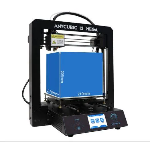 FDM 3D Printer Kit, 210 x 210 x 205 mm Build Size