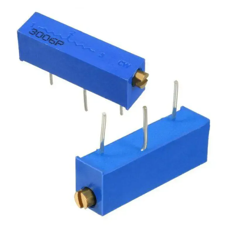 مقاومة متغيرة Trimmer 3006P-1-105 ‏1 ميجا أوم 0.75 واط متعددة اللفات