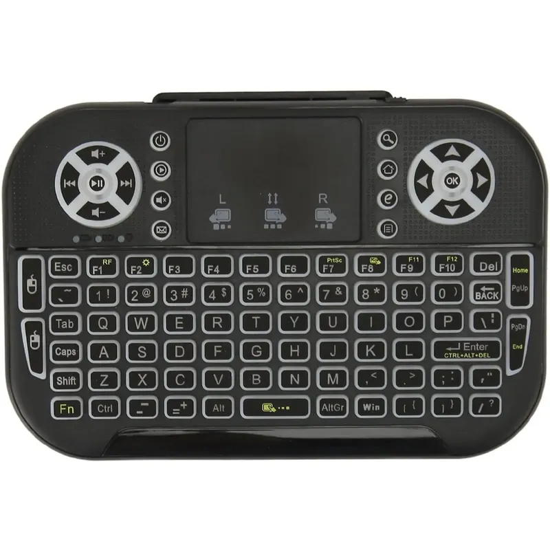 i10 Mini Wireless Keyboard with Touchpad for Raspberry Pi