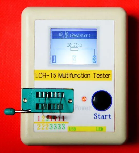 LCR-T5 Transistor & Component Tester (ESR, MOSFET, Diode)