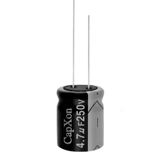 Electrolytic Capacitor 4.7µF 250V 8x13mm
