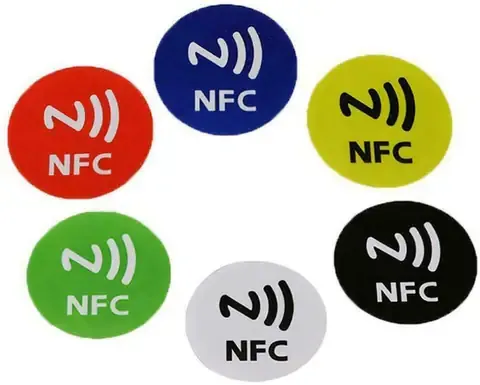 NFC Tag NTAG213 13.56MHz 144 Bytes Sticker 25x25mm