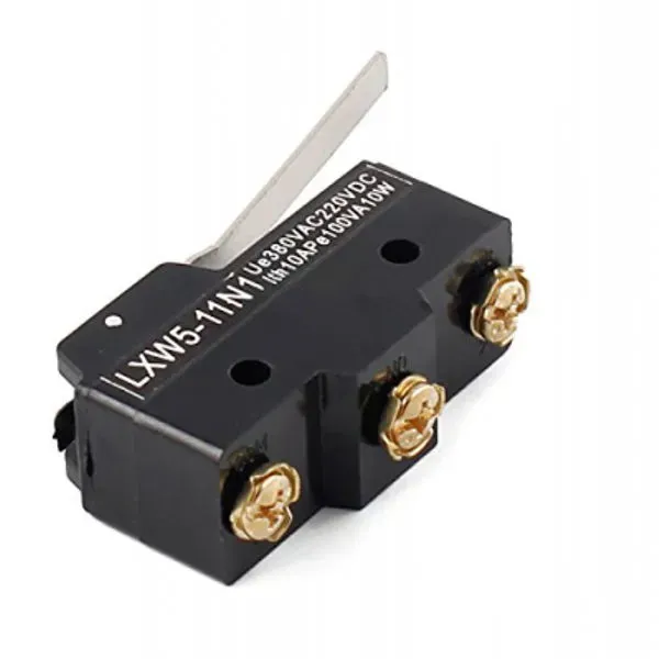 LXW5-11N1 Limit Switch Panel Mount 15A 250VAC Long Hinge Lever