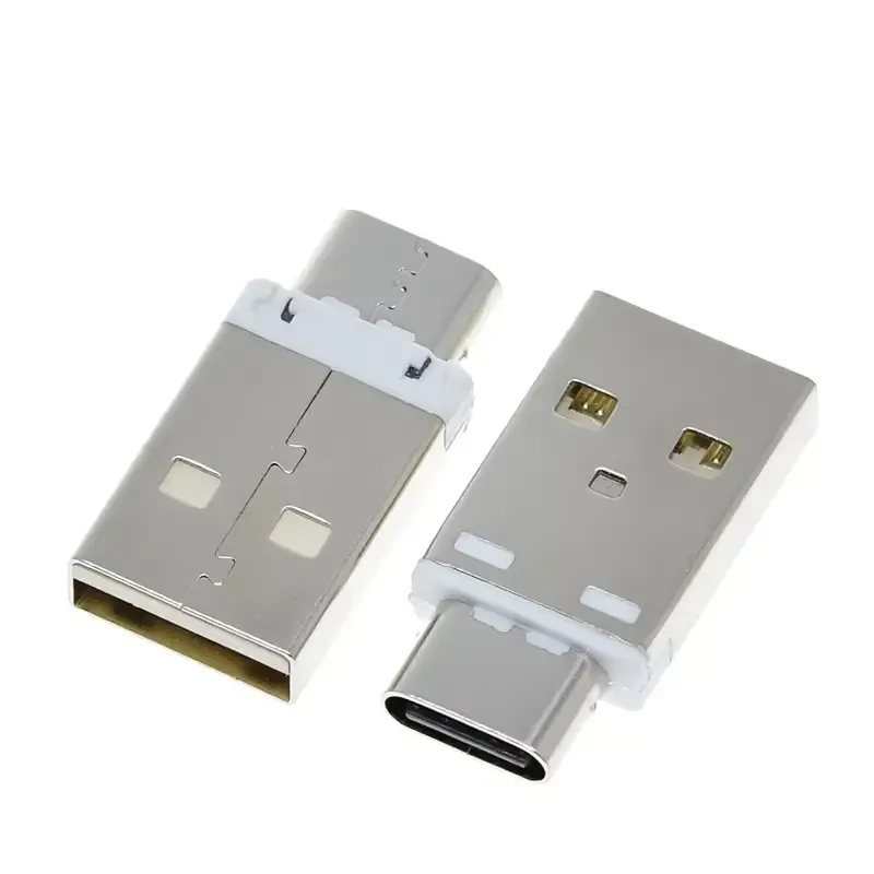 محول USB-A ذكر إلى USB-C أنثى 5 أمبير متوافق مع QC3.0 وQC4.0 وPD