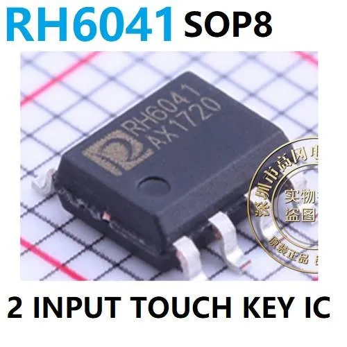 RH6041 2-Channel Touch Sensing IC SOP8 for LED Dimming
