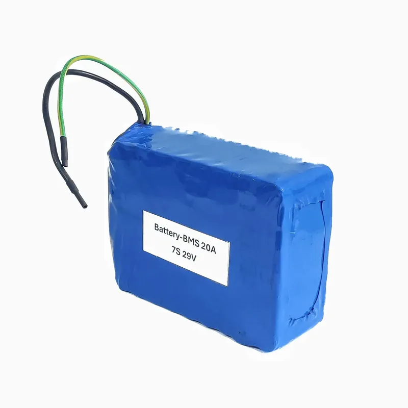 7S9P 18650 Li-ion Battery Pack 25.2V 20Ah with BMS