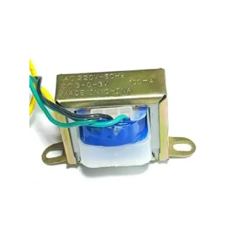 220VAC to 4.5-0-4.5VAC Step-Down Transformer 300mA (3-Wire)