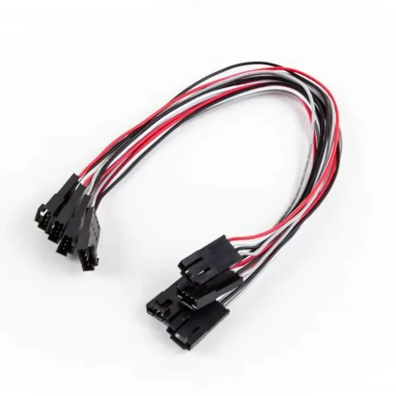 كابلات I2C بأربعة أطراف من OSEPP موديل FFI2C-01 (4 قطع)