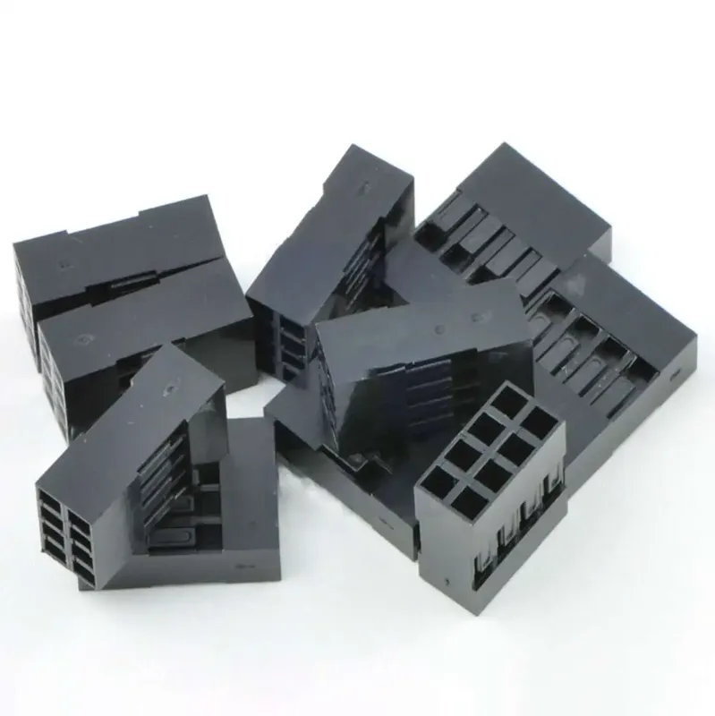 2.54mm Crimp Connector Housing 2x4 Pin (8-Pin) Female