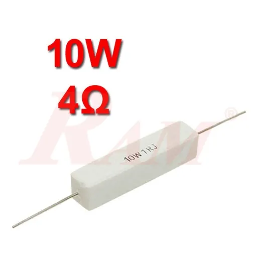 Ceramic Power Resistor 10W 4Ω