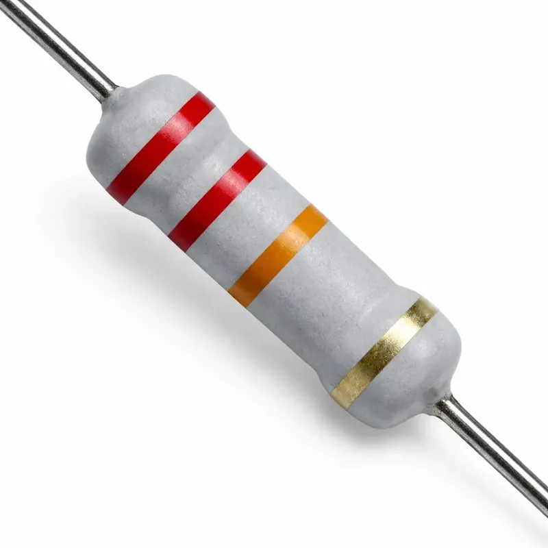 Carbon Film Resistor 22kΩ 1W Through Hole