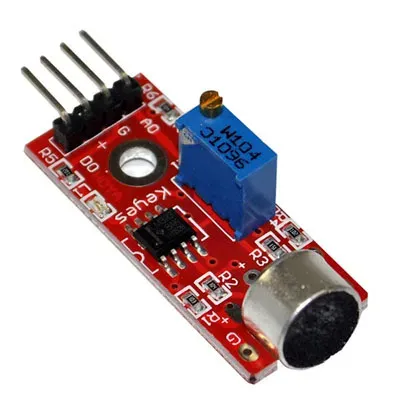 Sound Detection Sensor Module with Microphone, 4-Pin (A0/D0)