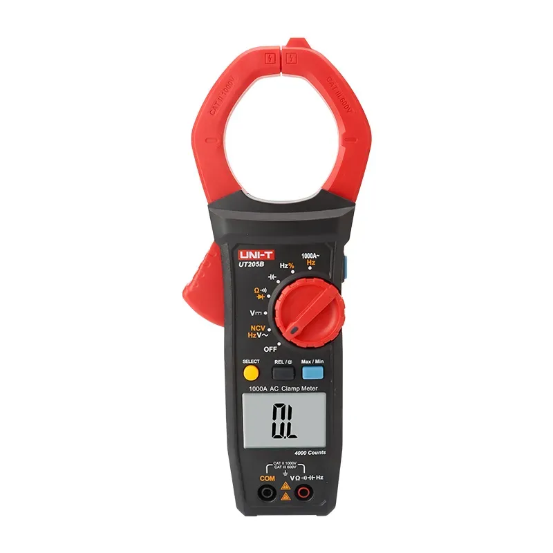 UNI-T UT205B 1000A AC Clamp Meter with NCV and Backlight