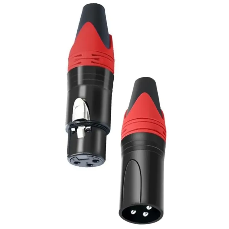 PRATT XLR Cable Connector 3 Pin for Wire Male Female