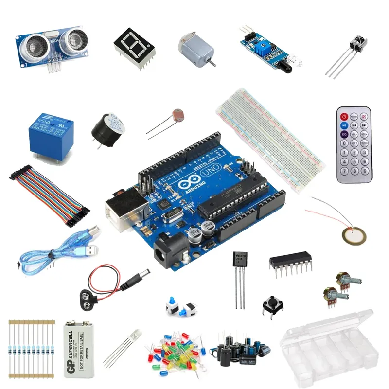 مجموعة Arduino التعليمية مع لوحة Arduino Uno R3