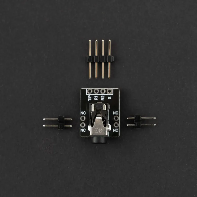 TRRS 3.5mm Female Audio Jack Breakout Board V3.0