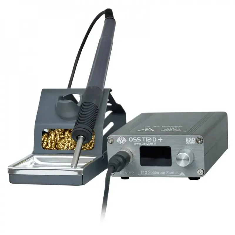 OSS T12-D+ 72W Digital Soldering Station with T12 Cartridge