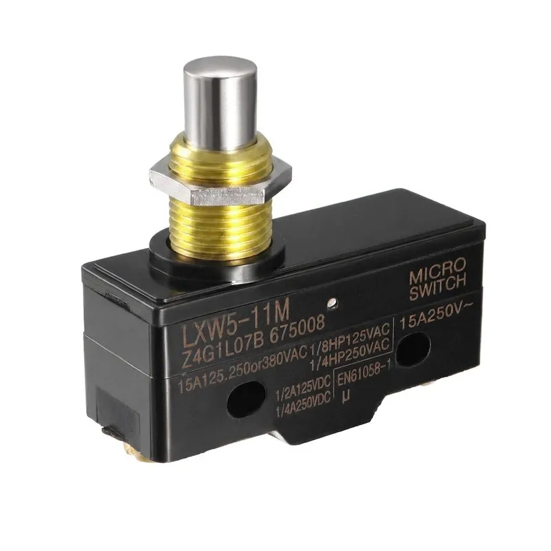 LXW5-11M Limit Switch Panel Mount 15A 250VAC Push Plunger