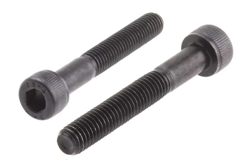 M5x40mm Hexagonal Head Screw, Alloy Steel, Black Oxide