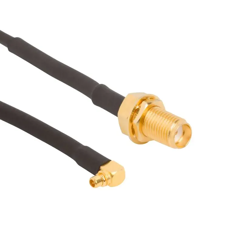 Amphenol SMA to MMCX RG-174 Coaxial Cable 750mm 50Ω 245106-02-M0.75